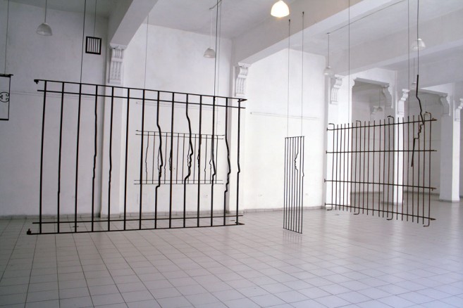 Paranoia (Installation), 2006-2007 / Forged steel / Variable dimensions