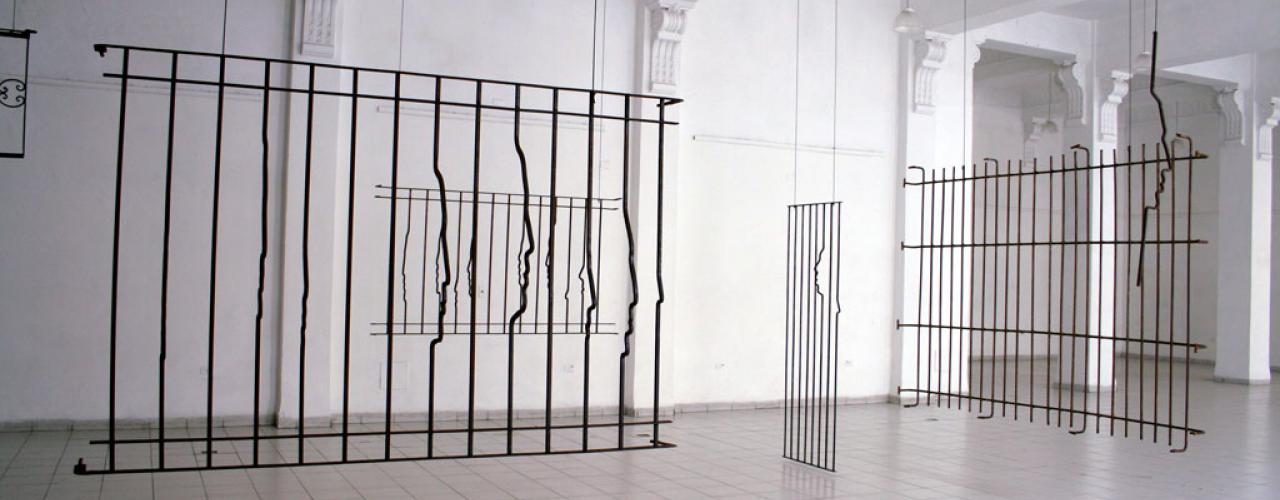 Paranoia (Installation), 2006-2007 / Forged steel / Variable dimensions