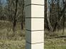 Stress, 2004 / Concrete and cast bronze / 250 x 60 x 60 cm / At Lincoln, Nebraska, USA