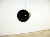 Dialogusfobia (un nudo en la garganta), 2011 / Bronce / 30 cm de diámetro x 79 cm