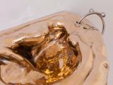 Demagogy, 2010-2011 (detail) / Bronze, and elements of washbowl / 60 x 75 x 45 cm