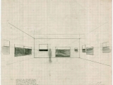 Project for the Installation "Isla", 2006 / Graphite on paper / 40 x 60 cm